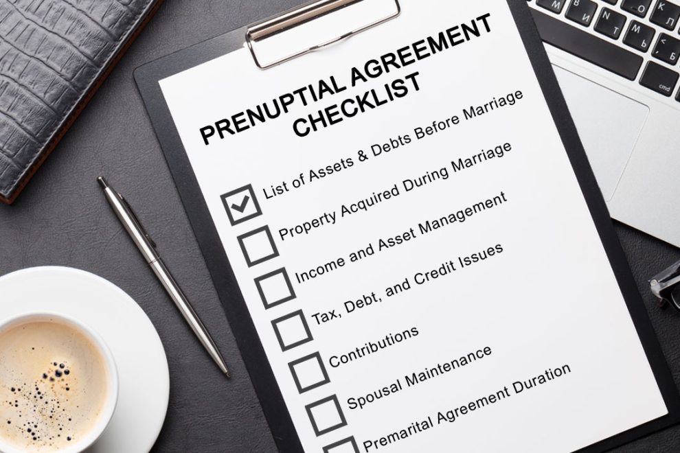 prenuptial-agreement-checklist